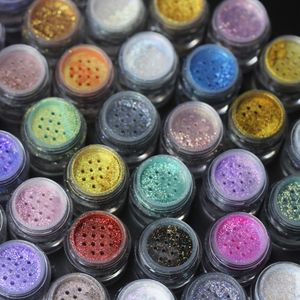 Nail Glitter Cosmetic Beautiful Multichrome Loose Face Sparkly Diamond Pigment Powder Dust Safe for Eyeshadow Makeup Body Lipgloss Nail Art 230705