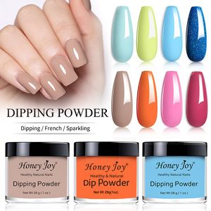 Nail Glitter Very Fine Dip Powder Nails 28gBox Dipping Powder Red Blue Purple No Lamp Cure Summer Gel Nail Polish Salon Effect Natural Dry 230729