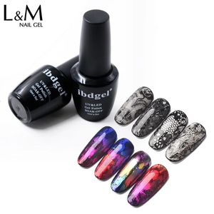 Esmalte de uñas ibdgel, 3 uds., 15ml, pegamento para decoración de uñas con patrón de cielo para pegatinas artísticas de lámina, puntas de transferencia de uñas, adhesivo, Gel estrellado, esmalte de Gel para impresión de uñas 231020