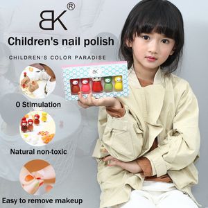 Esmalte de uñas para niños, traje de 6 colores a base de agua, secado rápido, no tóxico, para mujeres embarazadas, Gellak 230801