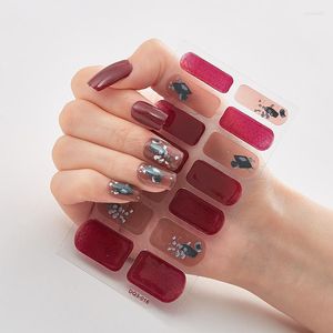 Nail Stickers Christmas Dress Up Tatouages temporaires Enfants Polonais Adesivos Conçu Designer Women Salon