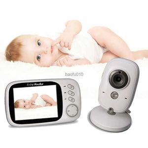 Nanny video 2.4GHz 3.2inch LCD Display Wireless Baby Monitor Video with Night Vision Baby Phone Audio Monitor Electronic Nanny L230619