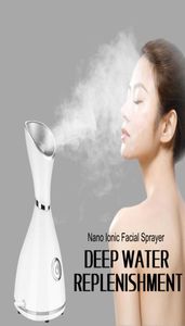 Nano Ionic spray Face Steamer máquina de pulverización Ion steam Face Sprayers instrumento Humidificador hidratante facial Beauty Spa CX4047337