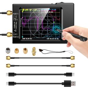 NANOVNA-H Vector Network Antenna Analyzer 10KHz-1.5GHz mf hf vhf uhf w / shell sd carte slot supprt 32g nano nano vna-h tester 240429