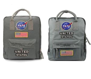 NASA Backpacks 19SS National Flag Designer Backpack Mens Womens Design Bag Unisexe Student Bags3752513