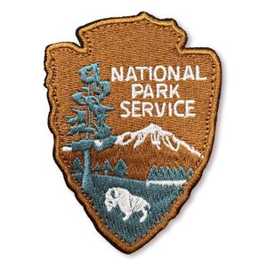 National Park Service Patchs brodés pour vêtements Fer sur les vestes Aventure Nature Bras Badges Sac à dos Couture DIY Accessoires