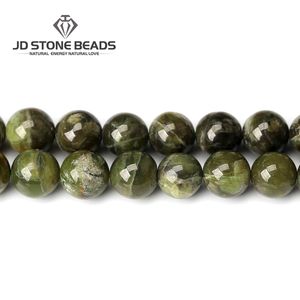 Perle de pierre de jade verte naturelle du Canada, accessoire d'opale personnalisé, ornement, prix de gros, perles de pierres précieuses pour la fabrication de bijoux Q0531