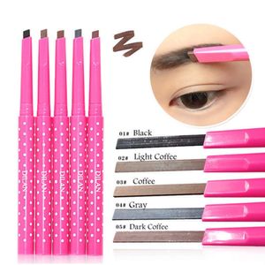 Naturel Étanche Longue Durée Ombre Sourcils Crayon Kit Eye Brow Pen Make Up Liner Poudre Shaper Cosmétique Maquillage Outil