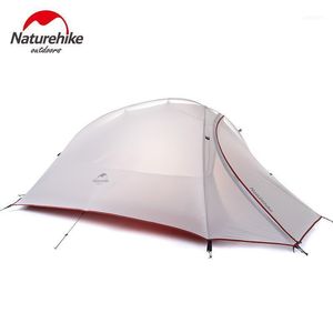 Tienda Naturehike 1 persona Camping 3 estaciones Tiendas de campaña de silicona ultraligeras al aire libre a prueba de agua 3000+ 1.15Kg y refugios