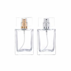 Nbyaic 50pcs Flacon distributeur de parfum 30ml vaporisateur de parfum de voyage portable 50ml100ml bouteille vide en verre de grande capacité