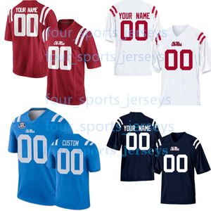 Maillots de football NCAA Ole Miss Rebels College Cunningham Cushman East Greer Grijalva Hall James McIntyre Melton Nicely Pettus Warren Williams Maillot marron