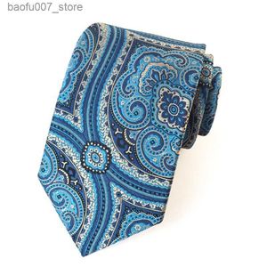 Correo corbata TIE Mens Casual Formal Formal Comercial Boda Best Man Polyester Jacquard Tie Q240410