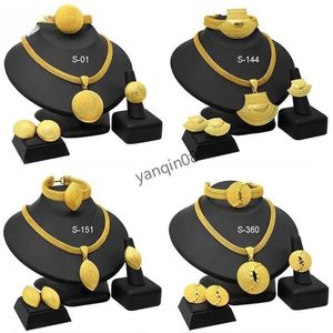 Collier Adixyn Nouveaux ensembles de bijoux éthiopiens pour les femmes Golor Color Fashion Wedding Gift Eitrya African Habesha Accessoires de mariage HKD230905