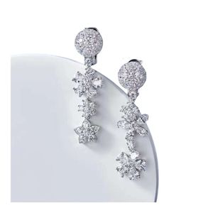 Collier Van-Clef Arpes Designer De Luxe Mode Femmes Petit Marché Français Nuit D'été Rêve Fleur Yang Collier Haute Qualité Femelle Diamant Blanc Flowe