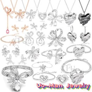 Collier XFU 2024 Original pour femmes, ensemble de bijoux, collier à breloques, boucles d'oreilles, bague, Bracelet avec Logo, cadeau de haute qualité