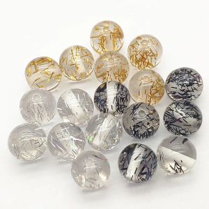 Colliers Nouvelles arrivages!16 mm 100pcs en poudre de résine transparente perles rondes chunky pour collier fait à la main