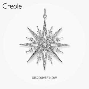 Colliers Collier d'étoile Royers Pendant, 2019 Hiver Magical Fashion Jewelry 925 Silver Silver Vintage Gift For Women Girls