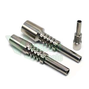 Nectar Collector Titanium Tip 10mm 14mm 18mm Gr2 Titanium Metal Dab Straw Stick pour fumer Nector Kit