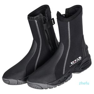 Botas de buceo de neopreno 5,5 mm Surf Buceo Zapatos de natación Windsurf Pesca submarina Equipo de kitesurf Playa Snorkeling 220210