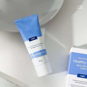 Neutrog Enas Crème pour la peau saine Crème de nuit pour le visage Crème de nuit au rétinol - Vitamine E, B5, Hydratant à la glycérine 1,4 oz / 40 g Post gratuit