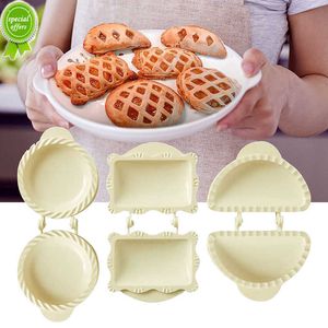 Nouveau 1/3 pièces Mini fabricant de tarte main poche tartes moule treillis tarte haut coupe pâte pâtisserie presse Empanada fabricant pour noël cuisson