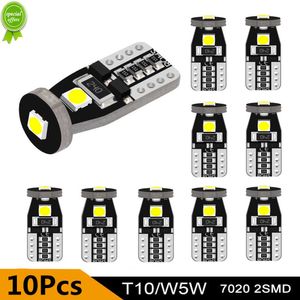 Nouveau 10 pièces T10 Led Canbus 3030 W5W 12V 194 168 ampoule Led blanc Signal lampe 6000K dôme lire lumière voiture accessoires décoration intérieure