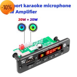 New 12V MP3 Decoder Board TWS Bluetooth 5.0 Wireless Audio Module Support APE USB AUX TF FM Radio For Car accessories