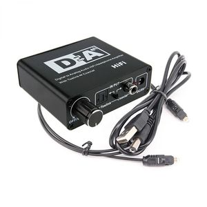 Nouveau 192KHz bidirectionnel optique à coaxial et coaxial à un commutateur optique de Toslink CONVERTER DIGAL-TO-ANOG pour le système de théâtre domestique