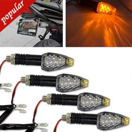 Nouveau 2/4 pièces universel 12V clignotant clignotants moto LED feux arrière clignotant indicateur feu arrière pour Racer Honda BMW Yamaha