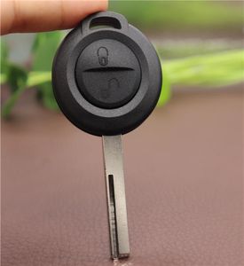 Nouvelle lame de coque de boîtier de clé à distance à 2 boutons pour Mitsubishi Colt Warior Carisma Spacestar coque de clé de voiture intelligente de remplacement pour mitsubi4096884