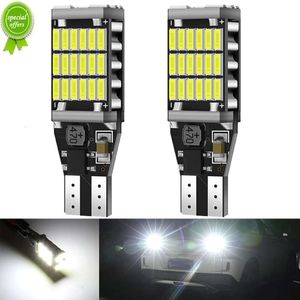 Ampoule Canbus LED T15 W16W 906 922, 2 pièces, feux de recul pour stationnement arrière, lampe Super brillante 12V/24V 7000K blanc 4014 45SMD, nouveau