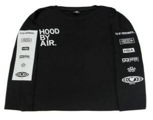 Nuevo 2017 Men039s Hood By Air Camisetas de manga larga Hombre Hip Hop Camisetas Been Trill Camisetas estampadas hombres Camisetas Clothing4624488
