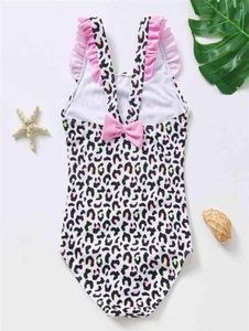 NOUVEAU 2022 Girls Swimwear 29 ans Toddler Baby Girls Swimsuit Childwwwear Swimwear Print Bathing Suitt2452750427