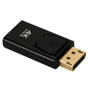 Nouveau 2024 4K DisplayPort à HDMI Compatible Adaptter Converter Display Port Male DP à la femme Adaptateur de câble HD TV Female Audio pour PC TV pour 4K