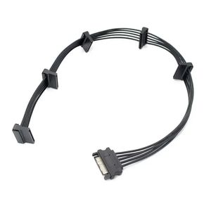 NOUVEAU 2024 IDE TO SATA Câble d'alimentation SATA mâle à femelle à un point cinq points Power Sata Extension Câble dur à disque dur Alimentation Splitter du câble Splitter pour