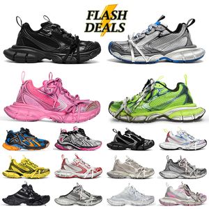 Nuevo 2024 Runner 3XL Sneaker Phantom Designer Zapatos para mujer BB Track Rose Gold Red Mule Silver Grey Runners Large Flat Sole Casual Zapatillas de deporte Entrenadores para hombre