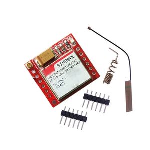 NOUVEAU 2024 SIM800L GPRS GSM MODULE MICRO SIM CORE CORE BANDE PORT TTL PORT TTL POUR ARDUINOFOR SIM800L GPRS PART