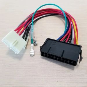 NOUVEAU 20 PIN ATX à 2X Port 6pin au cordon de câble d'alimentation du convertisseur PSU pour 286 386 486 586 Old Computer for PSU Corde de convertisseur PSU