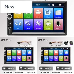 NOUVEAU 2DIN Android Car Player Ram 2G + Rom 32G GPS Navigation BT FM WiFi No DVD 2 Din Radio pour VW Nissan Kia