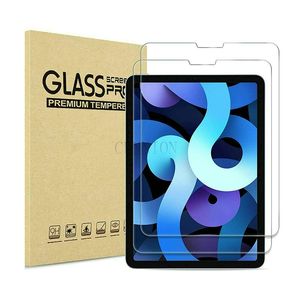 New 2in1 Pack 9H 2.5D Tempered Glass Screen Protector Film For Apple iPad mini 1 2 3 4 5 6 Series 7.9 8.3 Inch 400pcs With Retail Packaging
