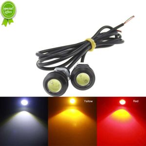 Nouveau 2x voiture LED Signal ampoule COB Auto DRL feux de jour aigle oeil antibrouillard frein marche arrière style jaune rouge 18MM 23MM