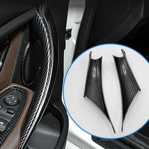 Nouveau 3 couleurs 4 pièces poignée de porte intérieure ABS garniture housse de protection pour BMW série 3 4 M3 M4 F30 F80 F31 F32 F33 F34 F36 F82 2012-2018
