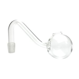 30 mm XXL Big Bowl Quemador de aceite Tubo de vidrio con cachimba 10 mm Macho Pipas para fumar agua fina Quemadores Pyrex para Bongs