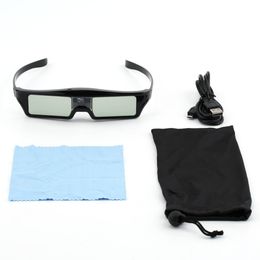 Freeshipping New 3D IR Active Shutter Glasses para BenQ W1070 W700 W710ST DLP-Link Proyector Promoción caliente