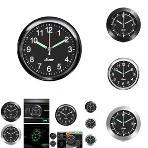 NOUVEAUX ORNAGNES 43 mm 43 mm Ornements haut de gamme Lumineux Tapisse de voiture Stick-Type Electronic Watch Creative Quartz Corloge