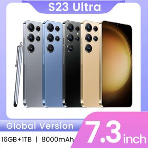Nuevo teléfono S23 Ultra Smartphone de 6.26 pulgadas 1+16G Android All-in-One