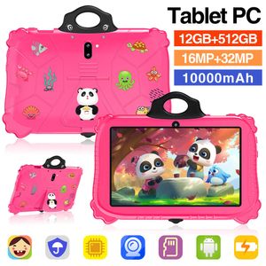 Nuevo soporte de aprendizaje de tabletas para niños Android Smart de 7 pulgadas y educación temprana