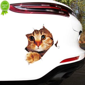 Nouveau 7 style 3D voiture corps chat chien autocollants Pet voiture verre autocollants nouvelle couverture rayures