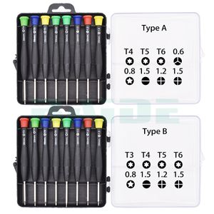 Mini tournevis de poche de précision 8 en 1, ensemble d'outils de réparation pour téléphone portable et PC 20 ensemble/lot