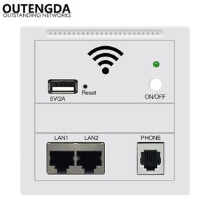 Nouveau routeur sans fil WIFI intégré 802 11N 300 Mbps pour le point d'accès sans fil mural standard poe ac100-240v269F